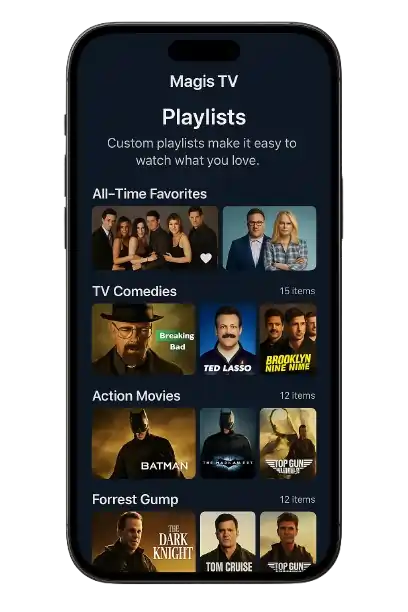 Listas de reproducción personalizadas